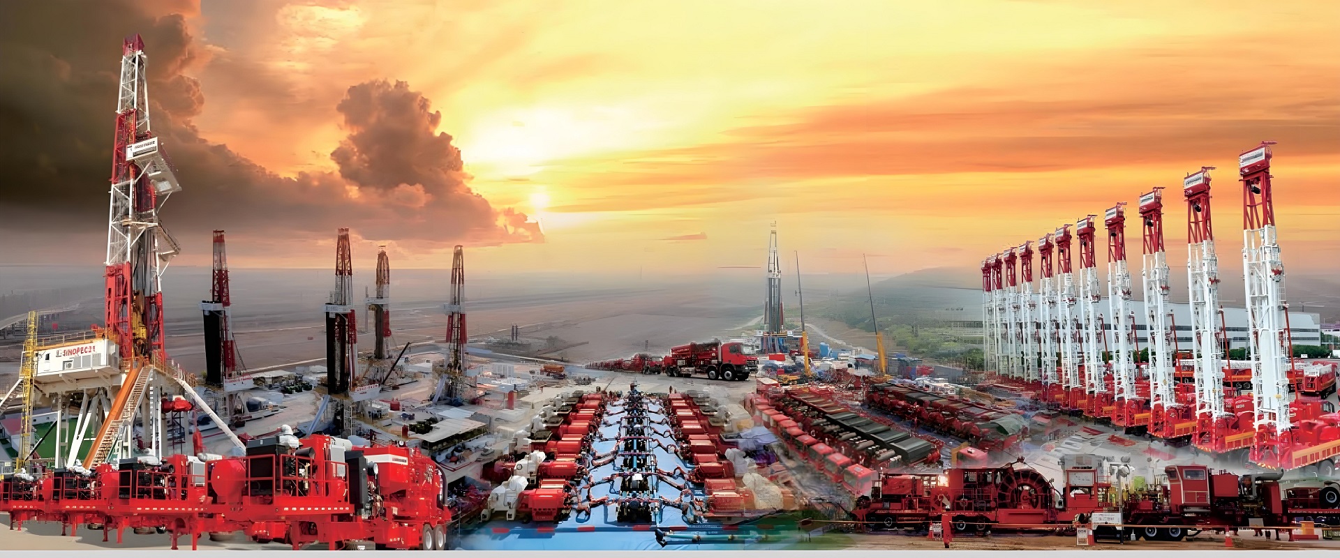 SJ Petroleum Machinery company and equipment banner