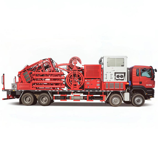 Coiled tubing unit for oilfield intervention
