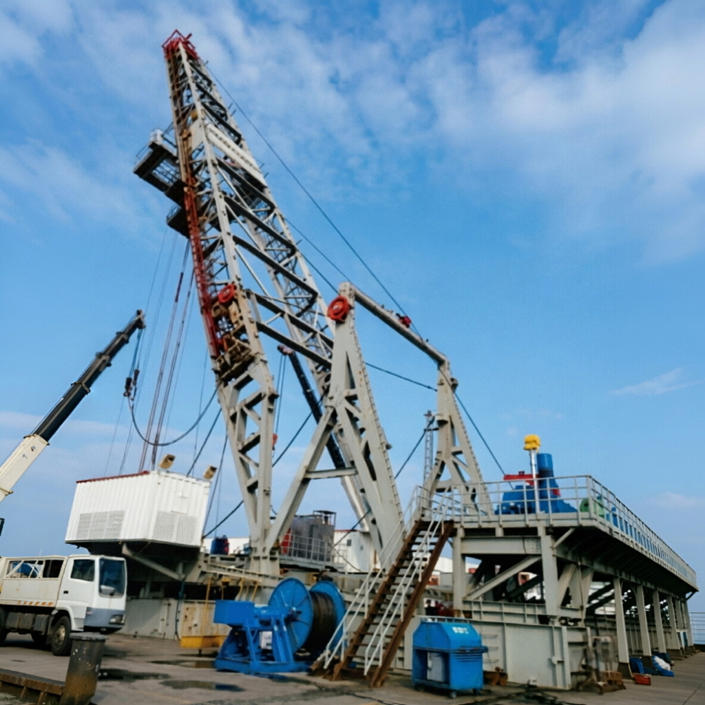8000m-Swing-up-drilling-rig