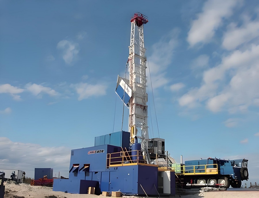Cold-whether-wheel-rail-drilling-rig