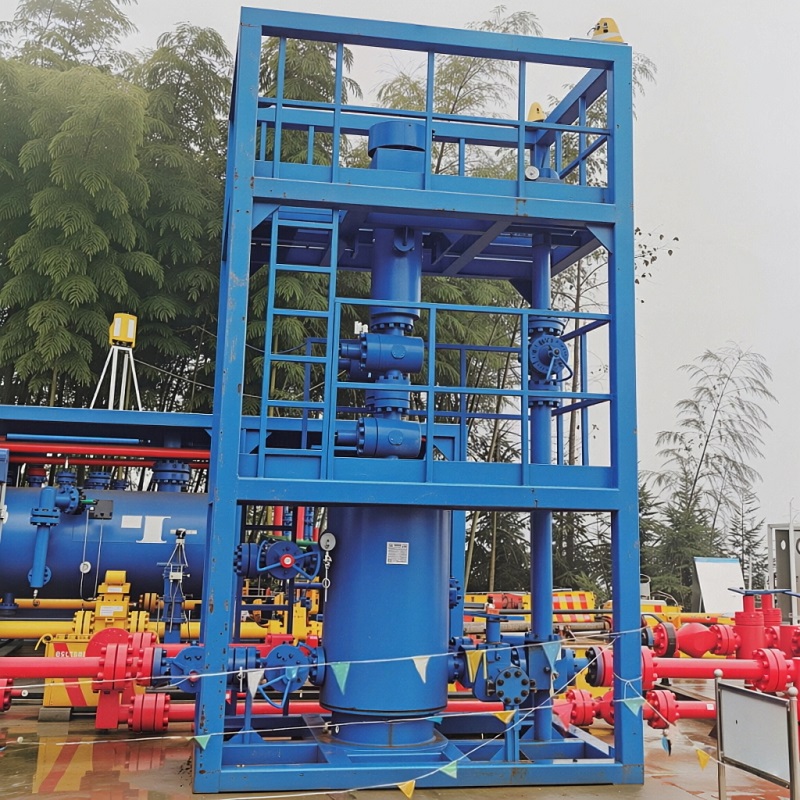 Full-flanged-fracturing-manifold image 3