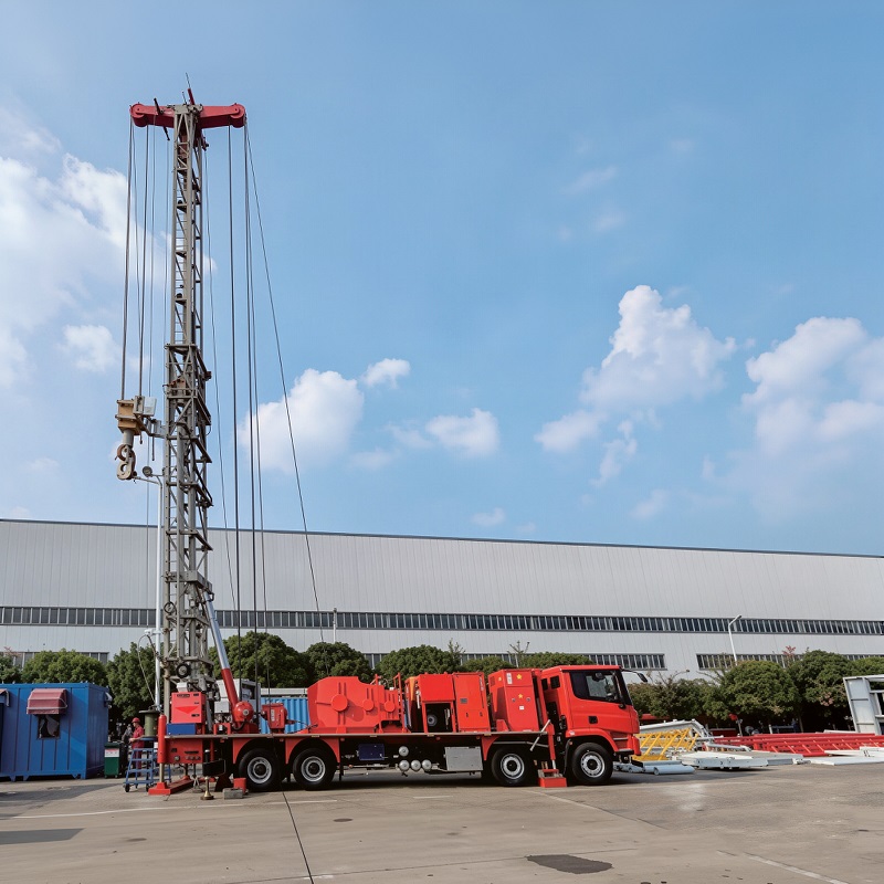 Workover rig for oilfield maintenance operations
